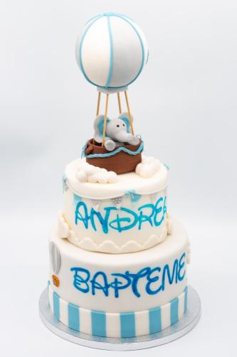 Cake Baby Eléphant Baptême