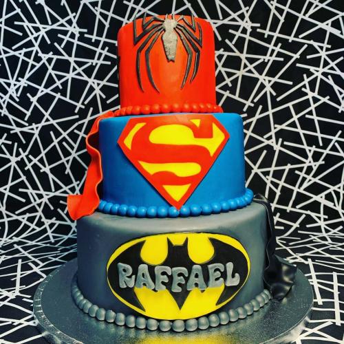 Super Héros Cake